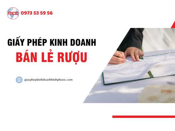 Giấy phép kinh doanh bán lẻ rượu