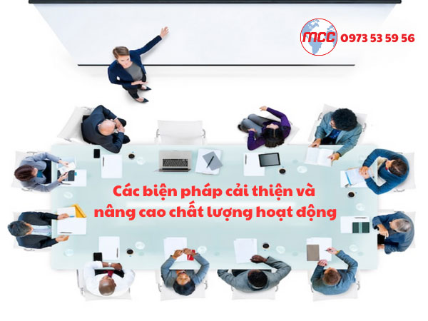  Các biện pháp nâng cao chất lượng hoạt động 