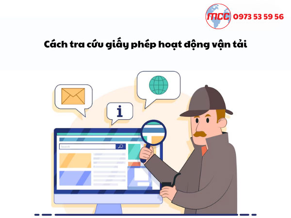 Cách để tra cứu giấy chứng nhận hoạt động vận tải