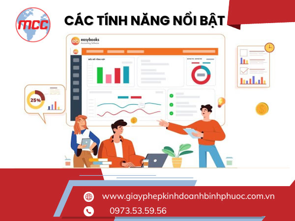 Các tính năng nổi bật của phần mềm kế toán EasyBook Viettel