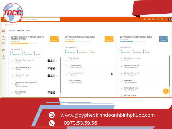 Cộng tác từ xa trên nền tảng phần mềm quản lý doanh nghiệp vừa và nhỏ 1Office